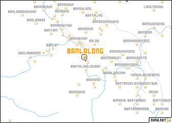 map of Ban Lalông