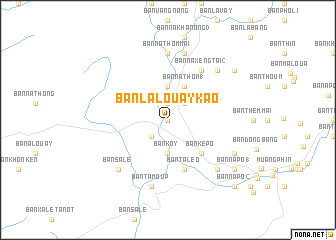 map of Ban Lalouay Kao