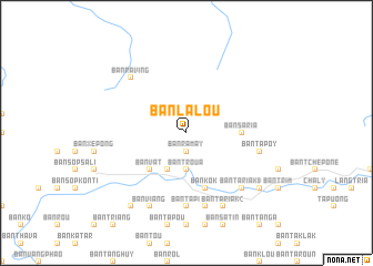 map of Ban Lalou