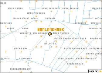 map of Ban Lam Khaek