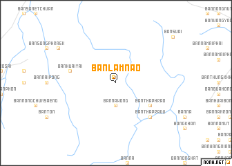 map of Ban Lam Nao