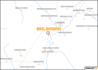 map of Ban Lam Narai