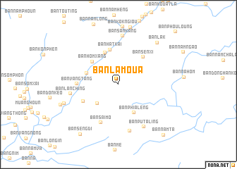 map of Ban Lamoua