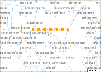 map of Ban Lam Phaya Riang