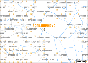 map of Ban Lam Phaya