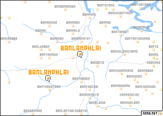 map of Ban Lam Phlai