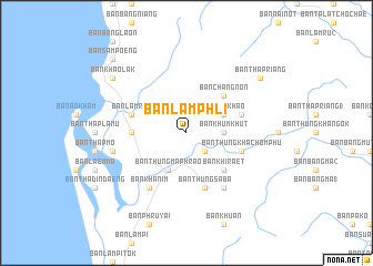 map of Ban Lam Phli