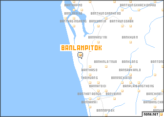 map of Ban Lam Pi Tok