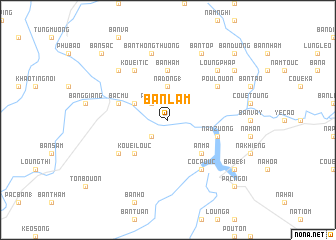 map of Bản Lâm