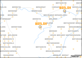 map of Ban Lam