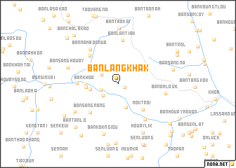map of Ban Langkhak