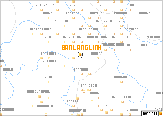 map of Bản Lang Linh