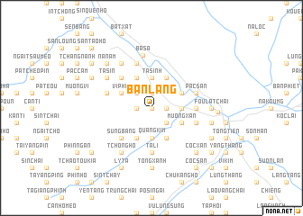 map of Bản Lang