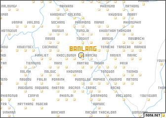 map of Bản Lang