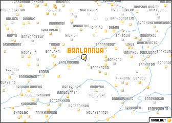 map of Ban Lan-Nua