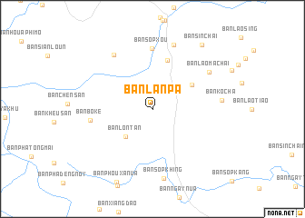 map of Ban Lanpa