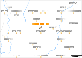 map of Ban Lan Tae