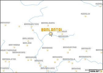 map of Ban Lan-Tai