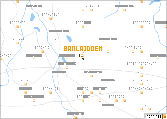 map of Ban Lao Doem
