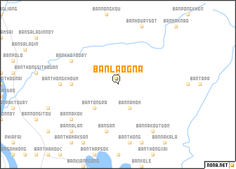 map of Ban Laogna