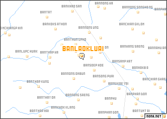 map of Ban Lao Kluai