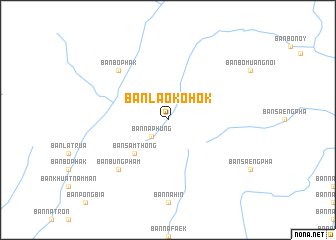 map of Ban Lao Kohok