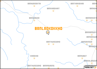 map of Ban Lao Kok Kho