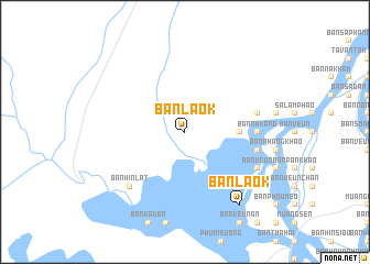 map of Ban Laok