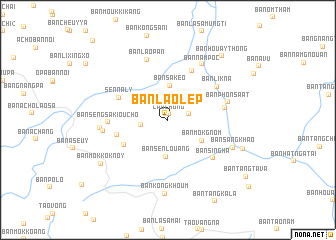 map of Ban Laolép