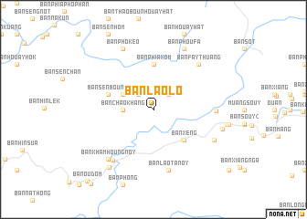 map of Ban Laolô