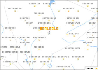 map of Ban Lao Lo