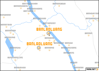 map of Ban Lao Luang