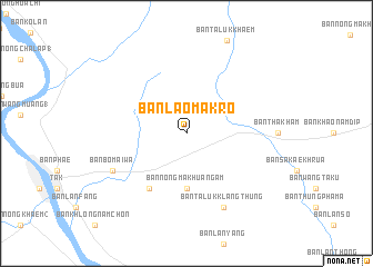 map of Ban Lao Makro