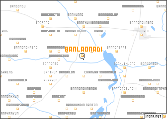 map of Ban Lao Na Di