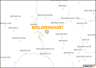 map of Ban Lao Phak Huat