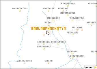 map of Ban Lao Phak Kat Ya