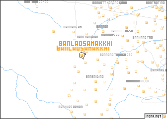 map of Ban Lao Samakkhi