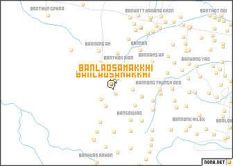 map of Ban Lao Samakkhi