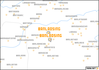 map of Ban Laosing