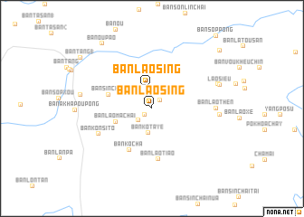 map of Ban Laosing