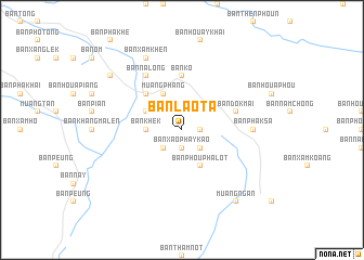 map of Ban Laota