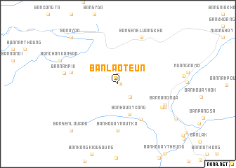 map of Ban Laoteun