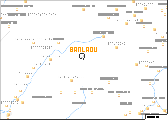 map of Ban Lao U