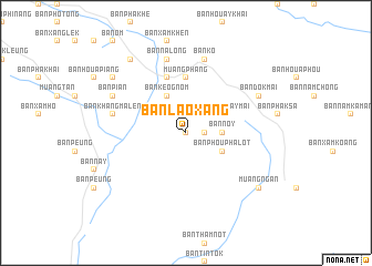 map of Ban Laoxang