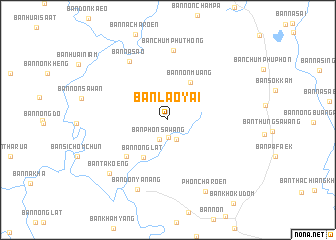 map of Ban Lao Yai