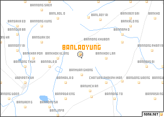 map of Ban Lao Yung