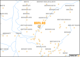 map of Ban Lao