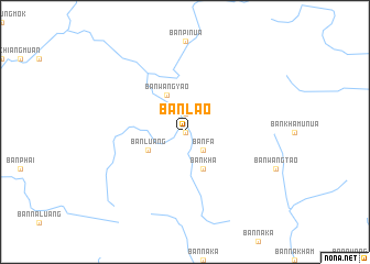 map of Ban Lao