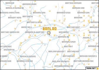 map of Ban Lao