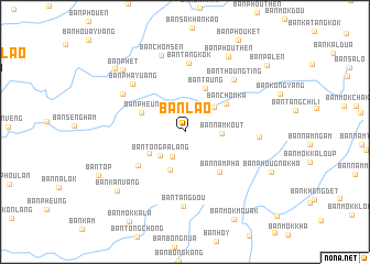 map of Ban Lao